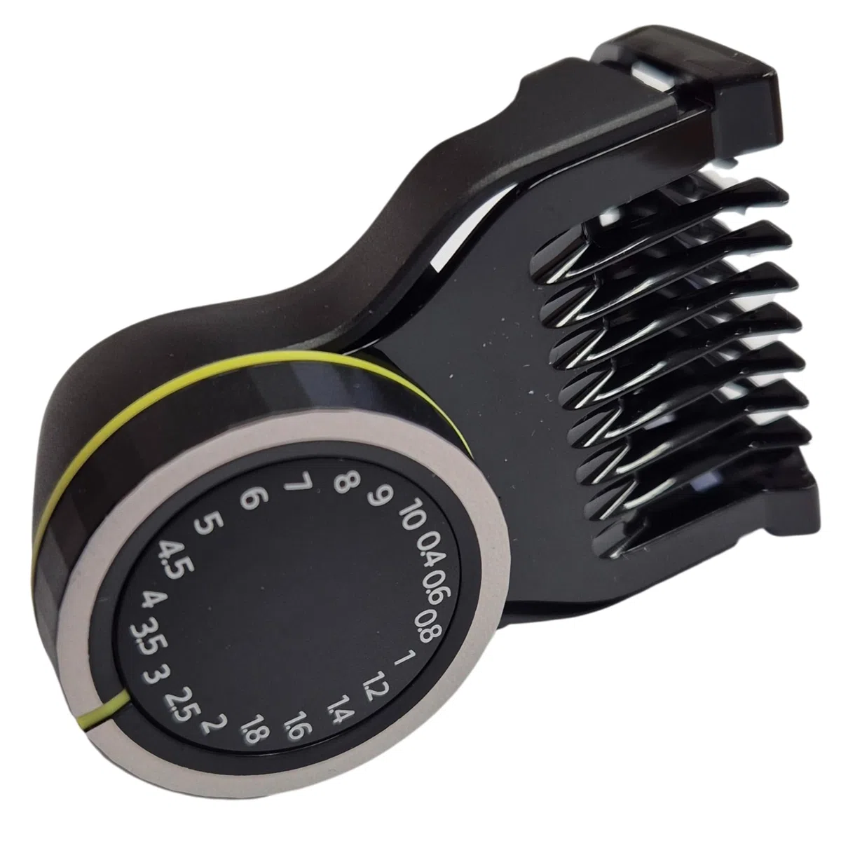 Pettine regolabile per barba, pettine per barba con 20 impostazioni di lunghezza (0,4-10 mm), compatibile con OneBlade QP6507 QP6531 QP6532 QP6541 QP6542 QP6551 QP6552 QP6651 QP6651 QP652 QP6P401