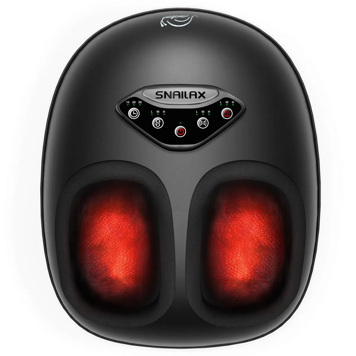 Snailax Massaggiatore per piedi con calore, massaggiatore Shiatsu per fascite plantare, impastare profondamente, compressione, macchina per massaggio ai piedi, regalo per uomini e donne, adatto a