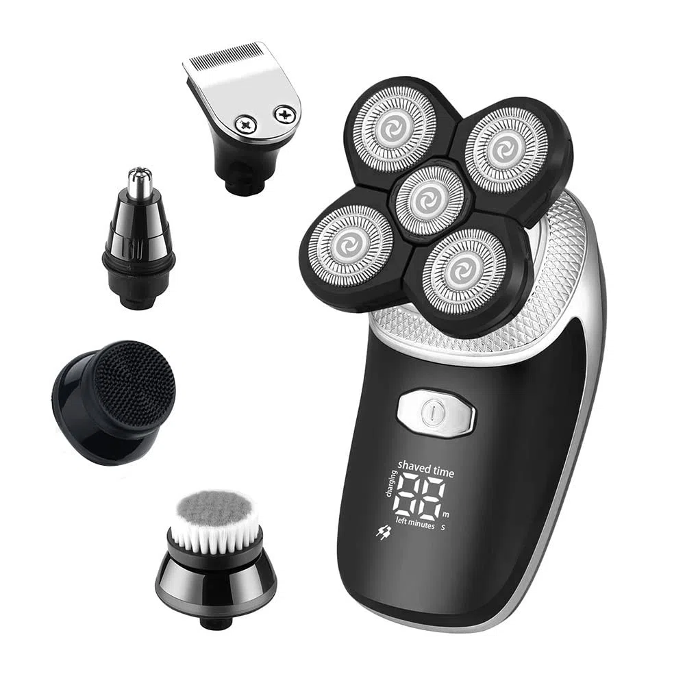 Rasoi elettrici, Rasoio Elettrico for Uomo, Rasoio 5 in 1